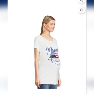 7/24. Time and Tru Women's Maternity Graphic T-Shirt (BNWT)